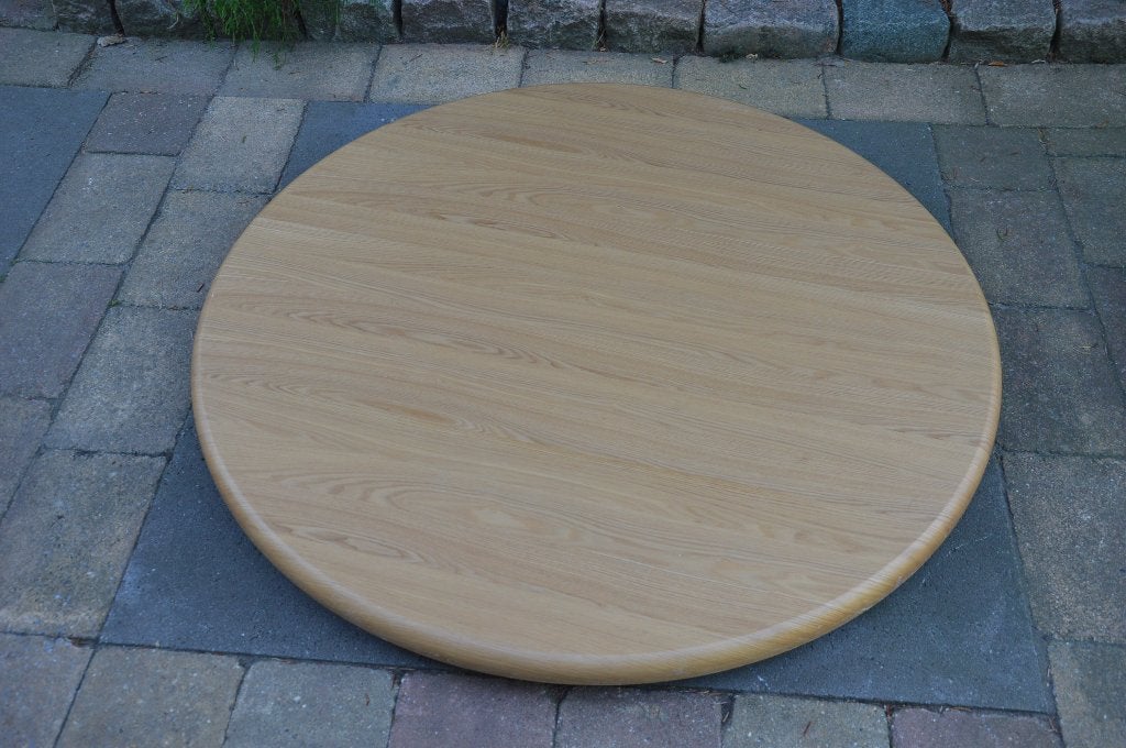 Nieuw rond houten tafelblad van Kave Home Ø120cm B keus, Ophalen, Kave Home, Rond, Nieuw
