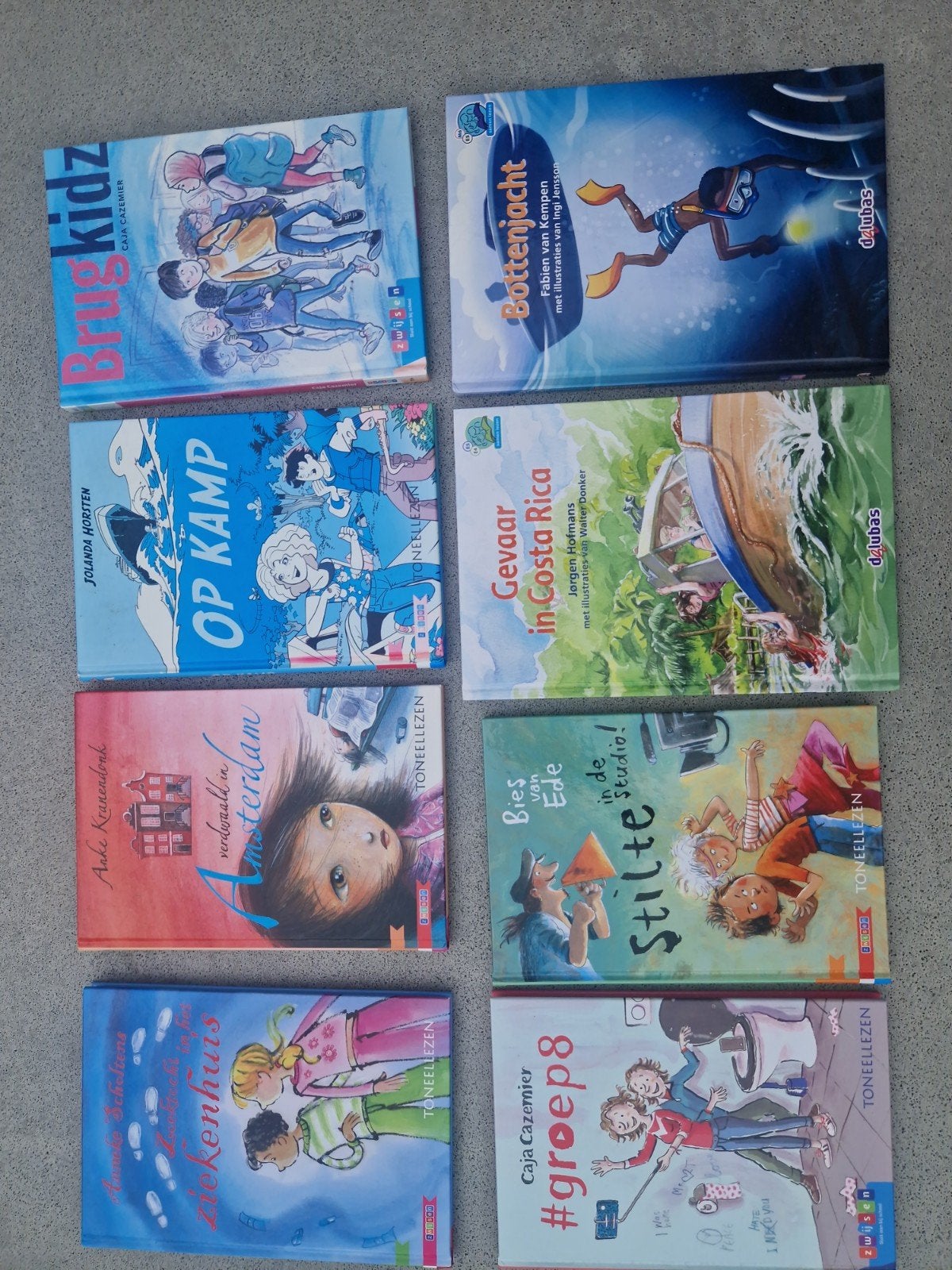 Toneellezen set - 8 stuks - Diverse titels, Boeken, Ophalen, Gelezen, Diverse auteurs, Fictie algemeen