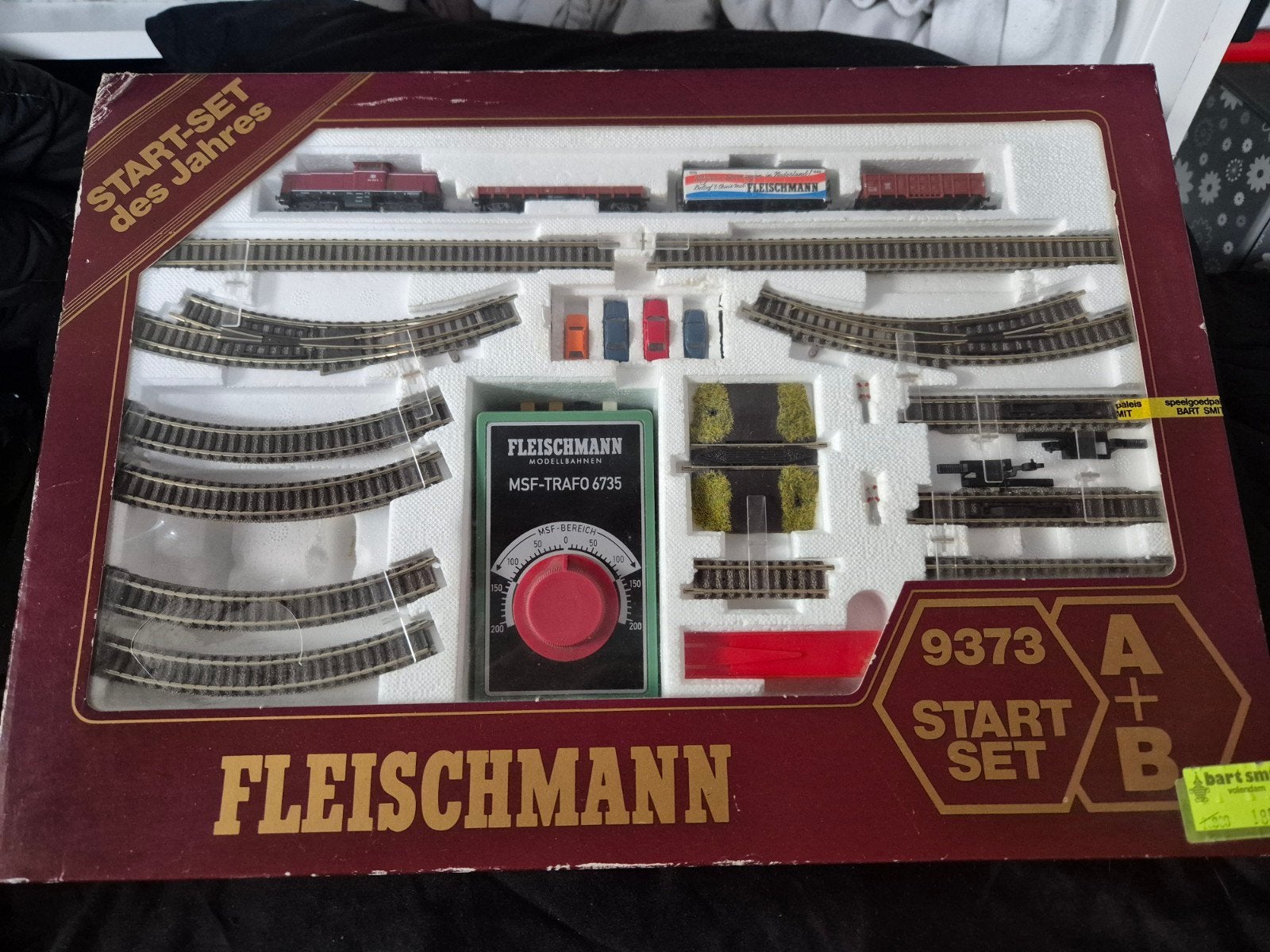 Fleischmann Treinset 9373 Compleet A+B - 2x neergelegd, Ophalen of Verzenden, Zo goed als nieuw, Treinset, Fleischmann