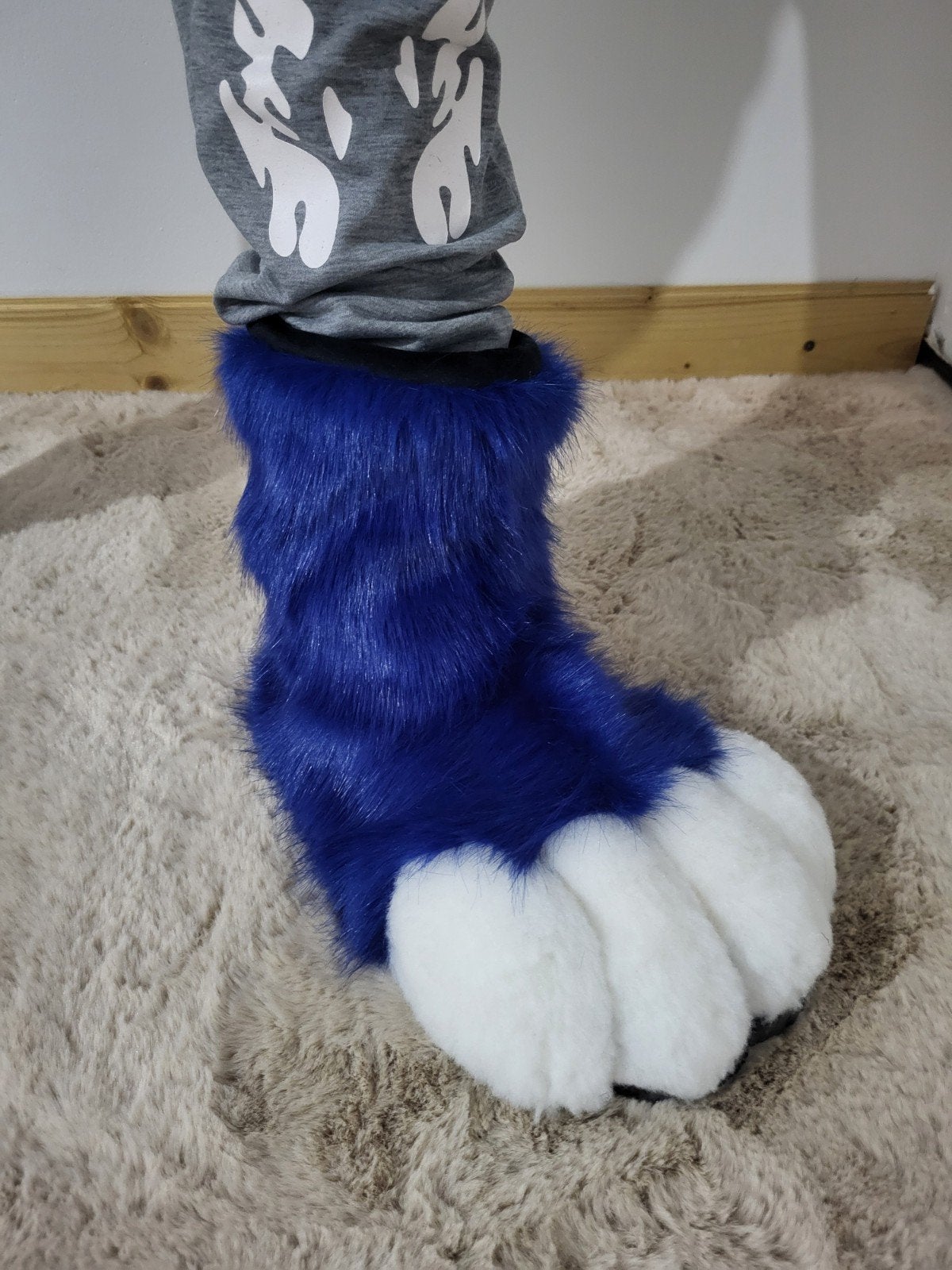 Commission fursuit parts sockpaws Feetpaws, Ophalen of Verzenden