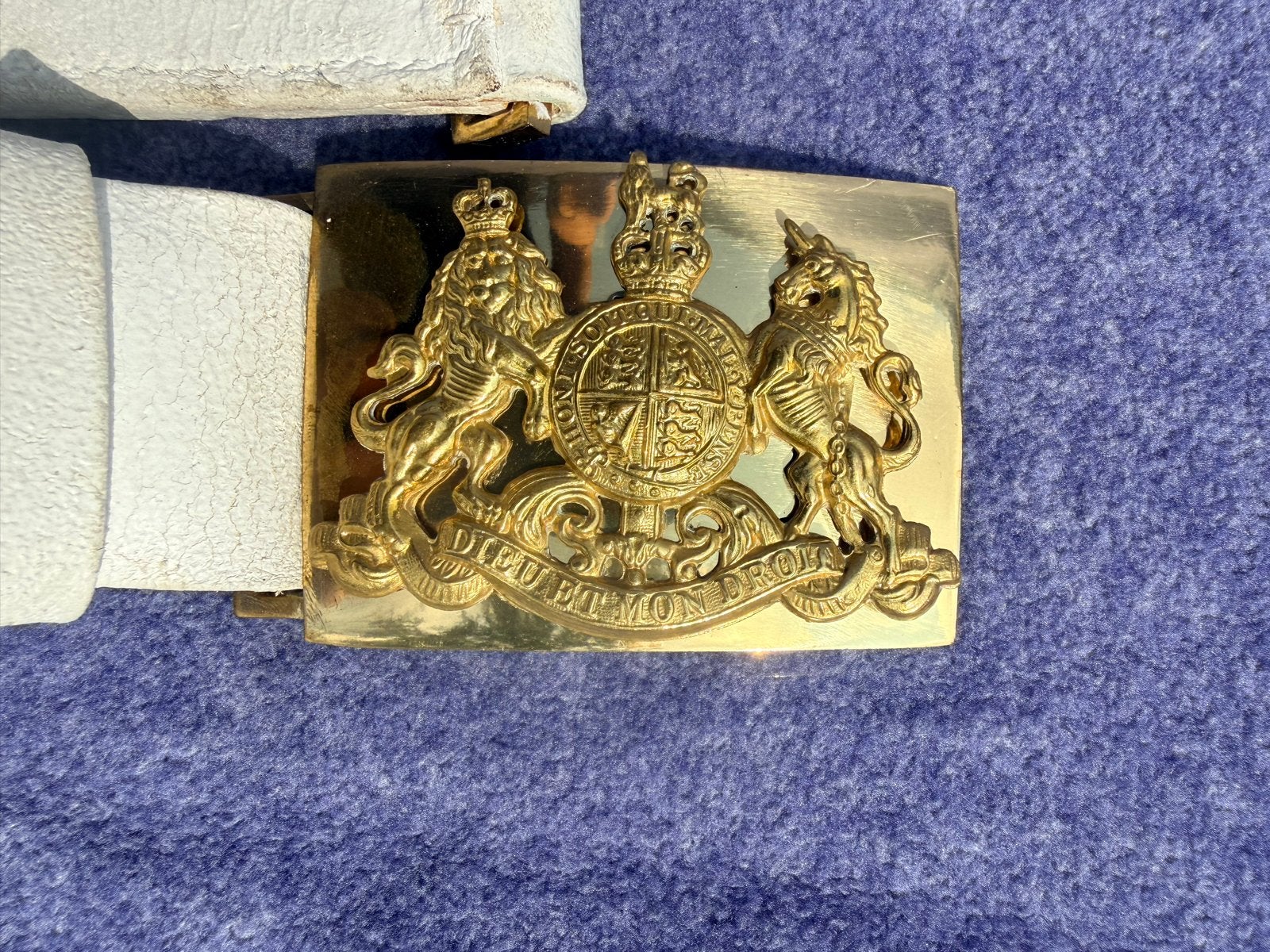 Ceremoniële Riem Household Cavalry - Origineel & Compleet, Verzamelen, Ophalen of Verzenden, Landmacht, Engeland, Kleding of Schoenen
