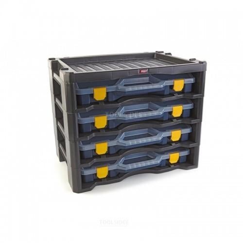 Nieuwe Tayg Multibox 2 met 4 Sorteerkoffers Blauw, Ophalen, Nieuw