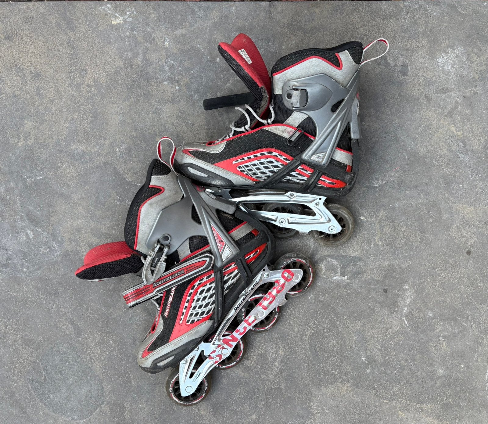 Herenskeelers maat 44, Gebruikt, Heren, Inline skates 4 wielen, Ophalen