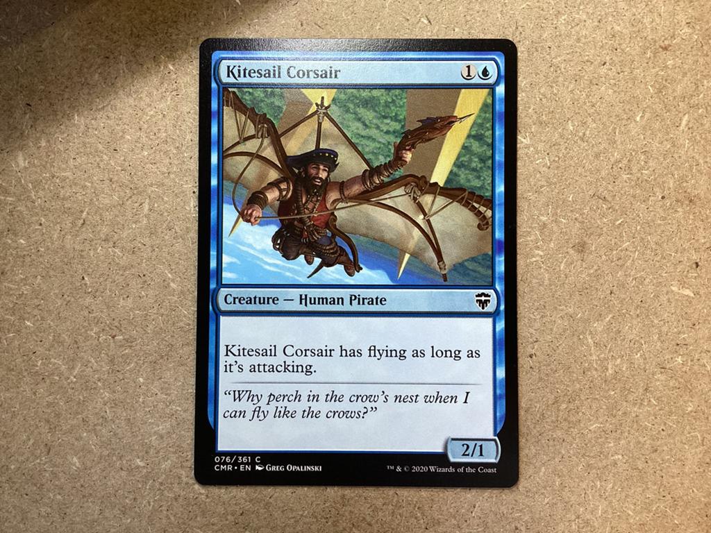 1x Kitesail Corsair [076/361] (Near Mint), Ophalen of Verzenden, Zo goed als nieuw, Losse kaart