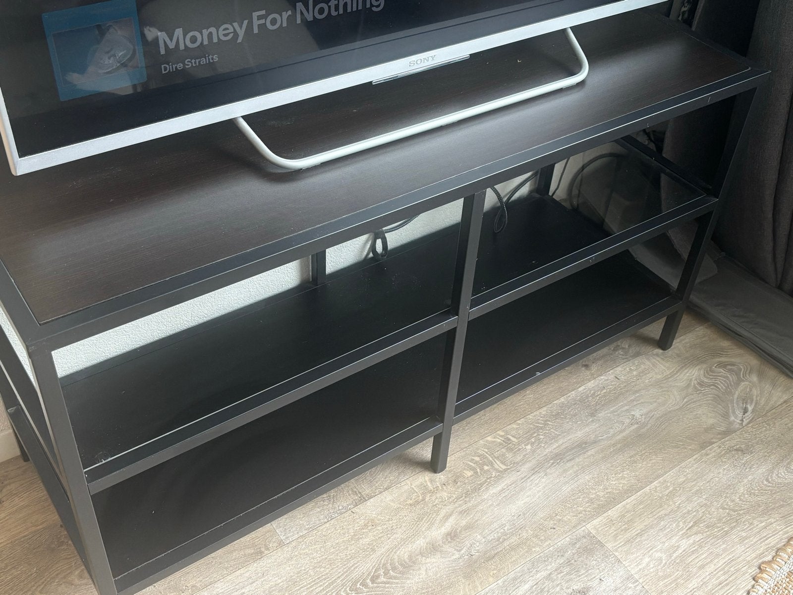 Ikea Vittsjö tv kast, Huis en Inrichting, Ophalen, Gebruikt, 100 tot 150 cm, Glas