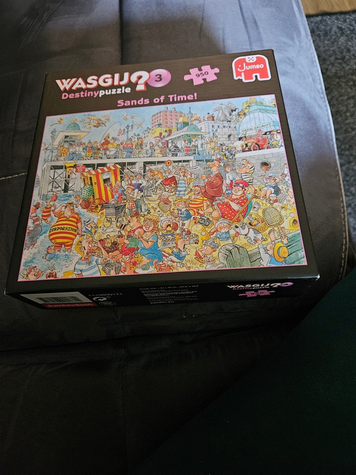 WASGIJ? 3 Destiny Puzzel - Sands of Time! 950 stukjes, Verzenden, 500 t/m 1500 stukjes, Zo goed als nieuw, Legpuzzel