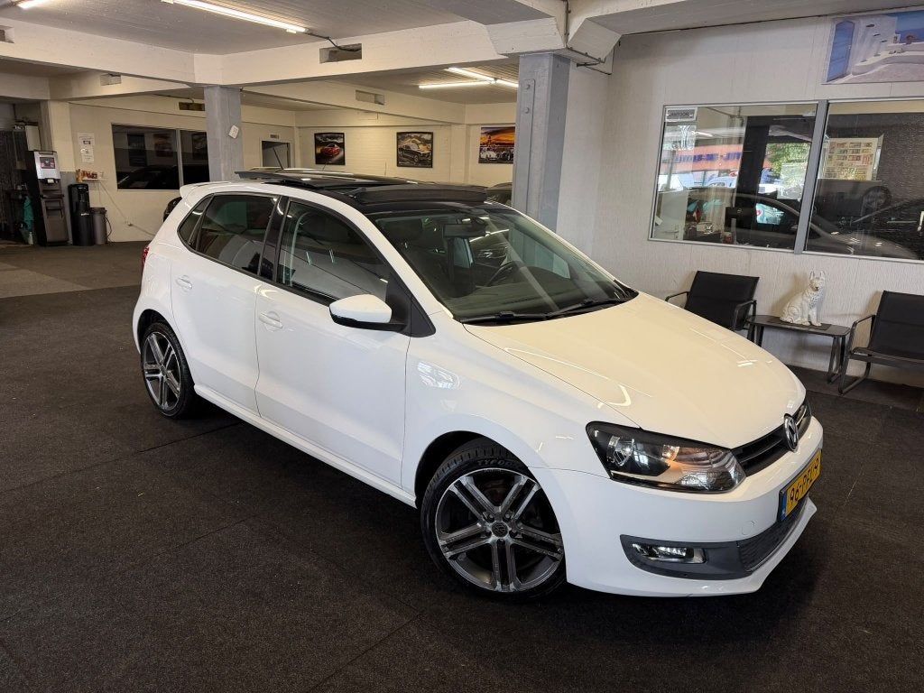 Volkswagen Polo 1.2 TSI Highline *NAP*PANO*NAVI*Velgen, Auto's, Euro 5, Wit, Handgeschakeld, 19 km/l