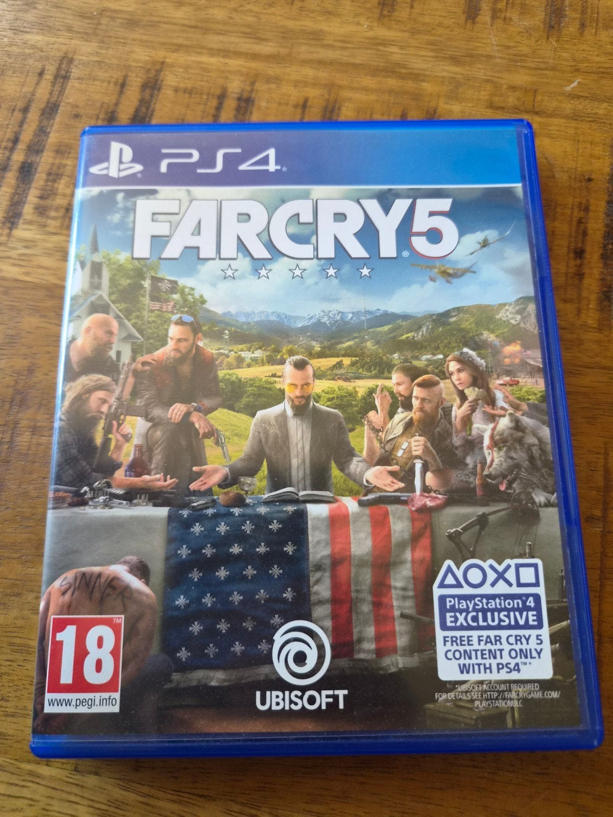 Far Cry 5 PS4 - Actie en Avontuur Game, Avontuur en Actie, Online, Vanaf 18 jaar, 1 speler