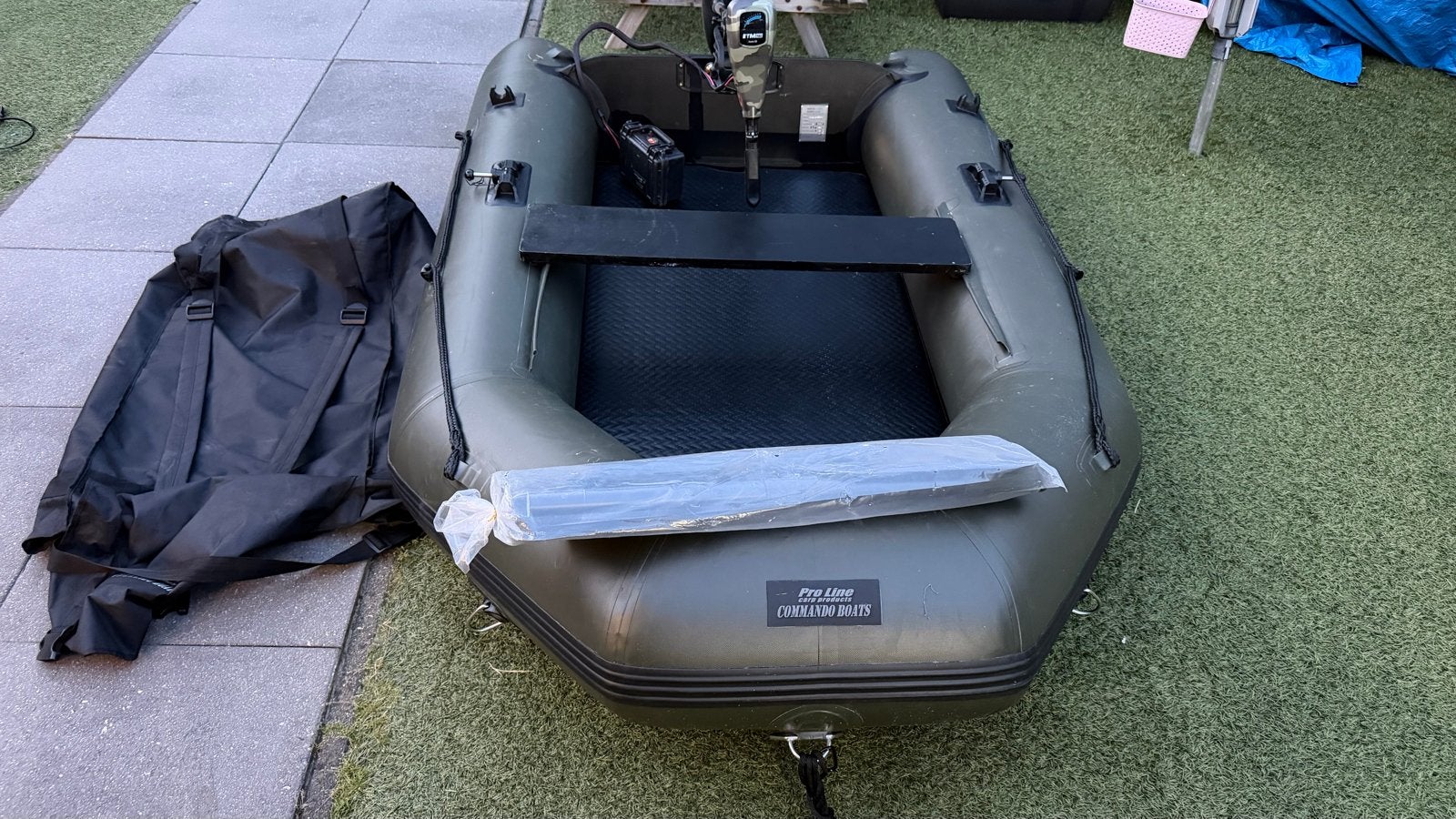 Proline Commander 230AD wide Fluistermotor van 50 en accu, Ophalen, Gebruikt, Overige typen