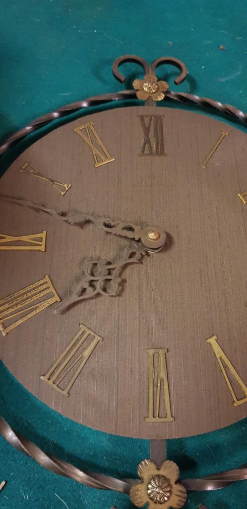 wandklok junghans smeedijzer vintage, Ophalen of Verzenden, 'T Olde Gre-j, Info@toldegrej.nl, Endepoelstraat 20f Didam