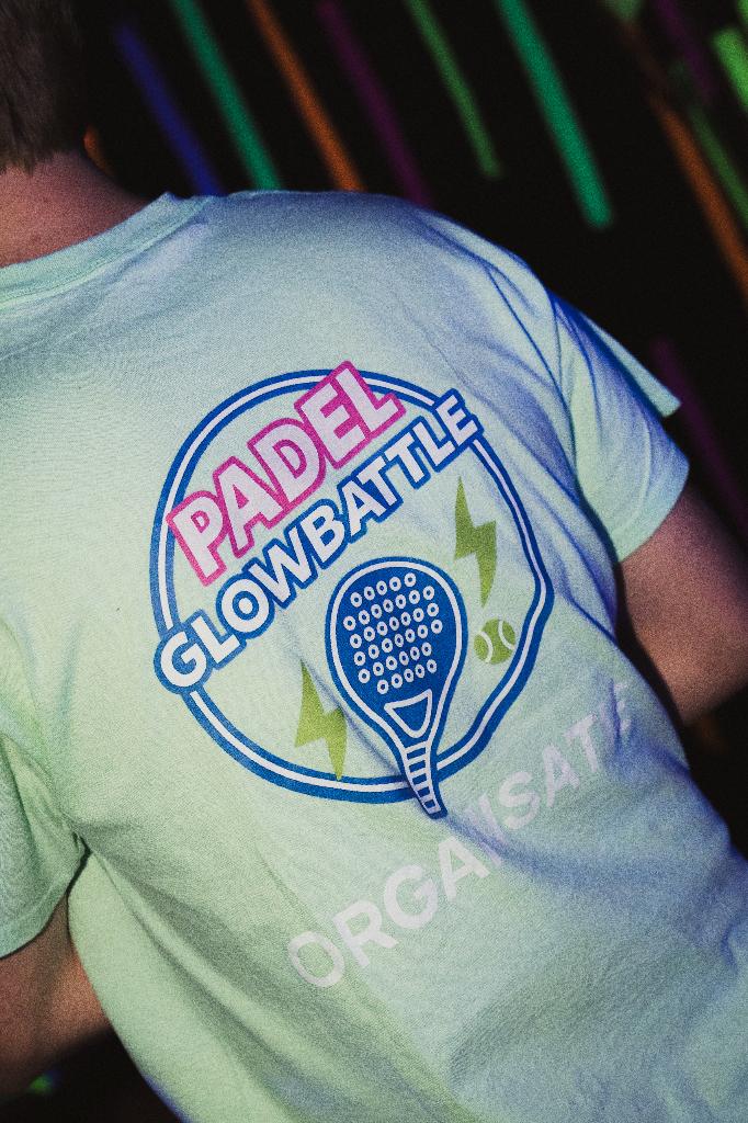 Padel in blacklight glow in the dark padel fluor neon party, Ophalen, Nieuw