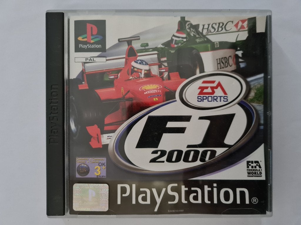 F 1 2000, Gebruikt, 1 speler, Racen en Vliegen, Ophalen of Verzenden