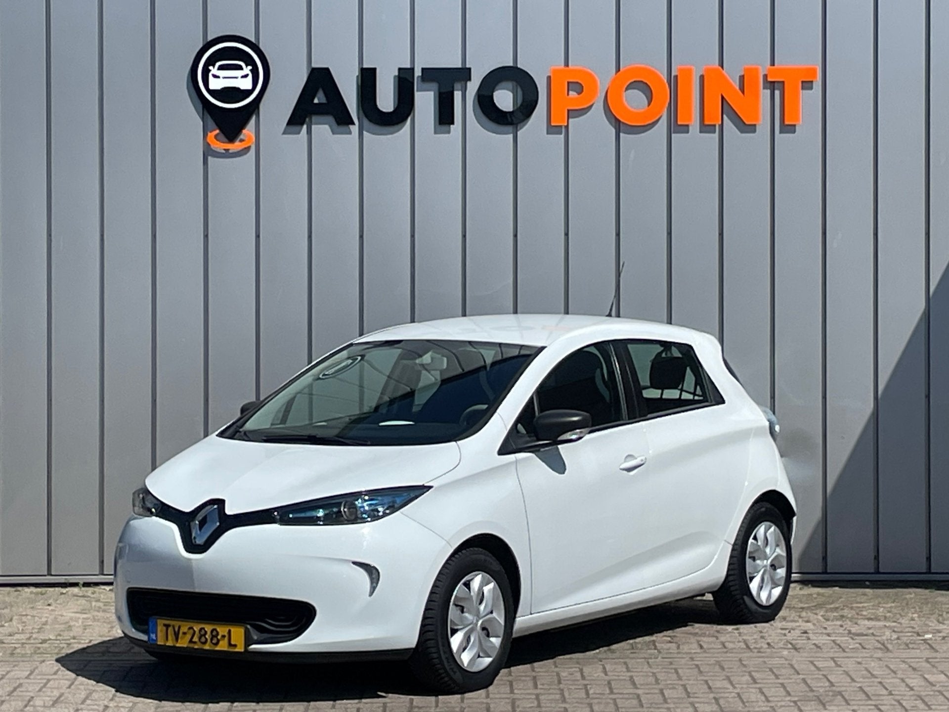 Renault ZOE R90 Life 41 kWh INCL ACCU KOOPACCU SOH 95%, Gebruikt, Zwart, 41 kWh, 150 min