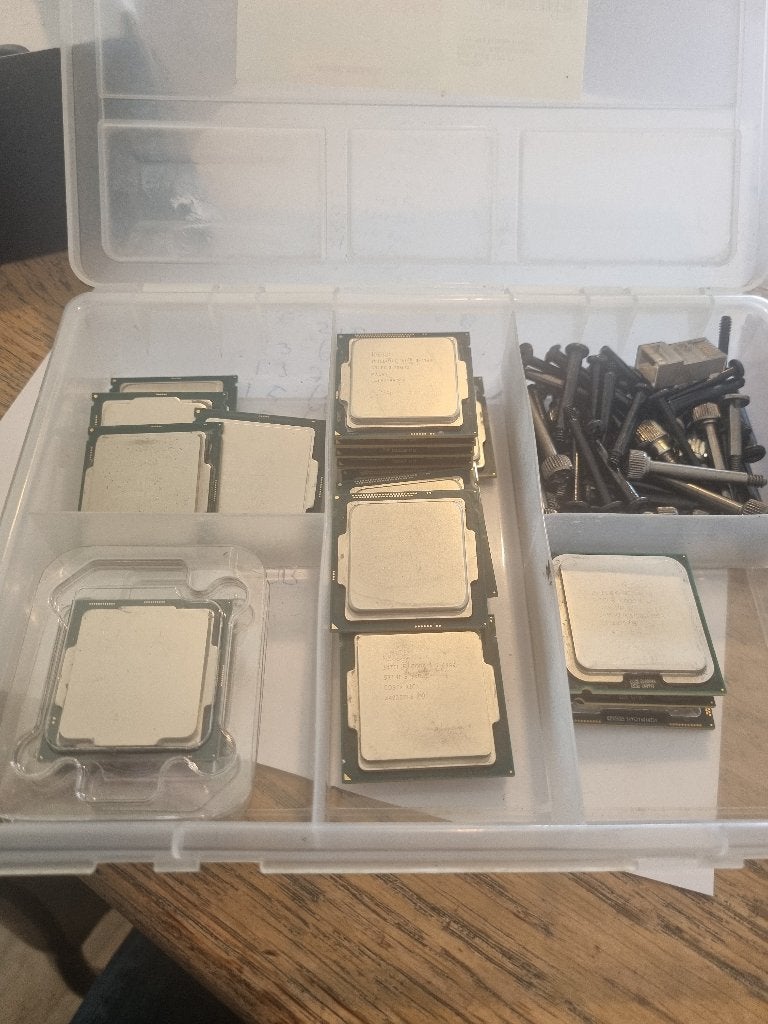 Diverse Intel Processoren - Gebruikt, Computers en Software, Processors, Ophalen, Gebruikt, Diverse Intel Core processoren, 2-core