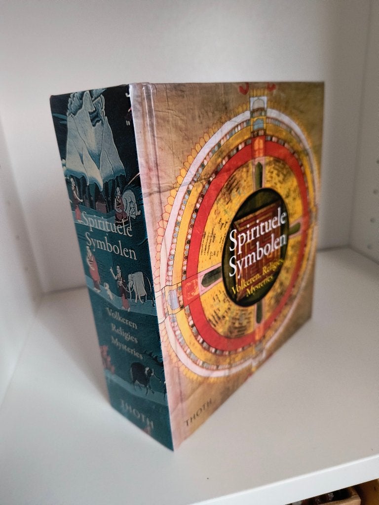 Spirituele symbolen: volkeren, religies, mysteries, Achtergrond en Informatie, Spiritualiteit algemeen, Ophalen of Verzenden, Zo goed als nieuw
