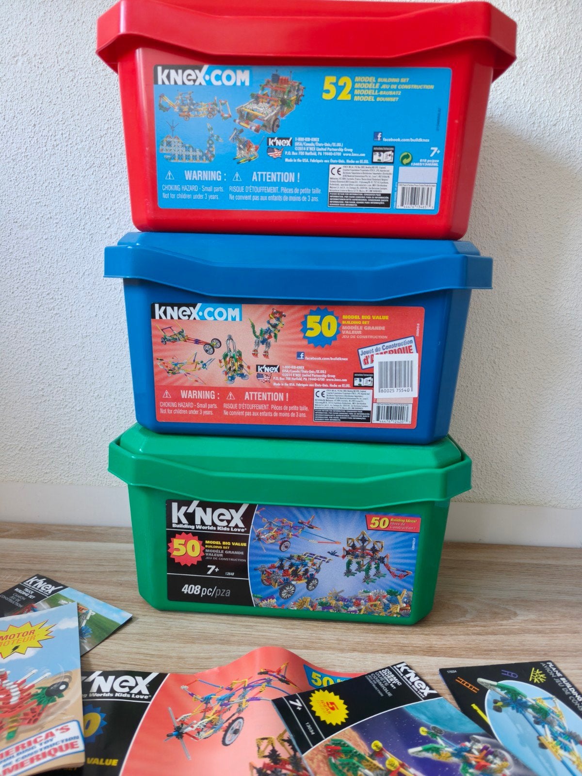 Grote K'nex collectie met motor en handleidingen, Ophalen, Zo goed als nieuw, K'nex