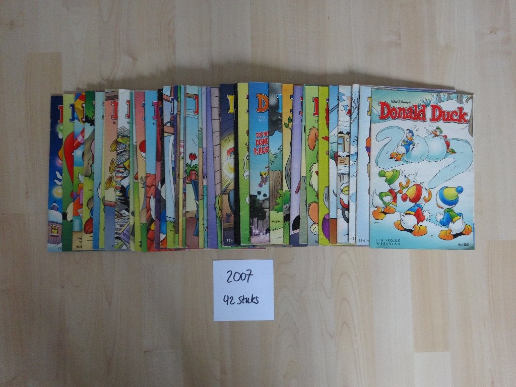 Donald Duck jaargang 2007 – 42 st, Meerdere stripboeken, Ophalen of Verzenden, Zo goed als nieuw