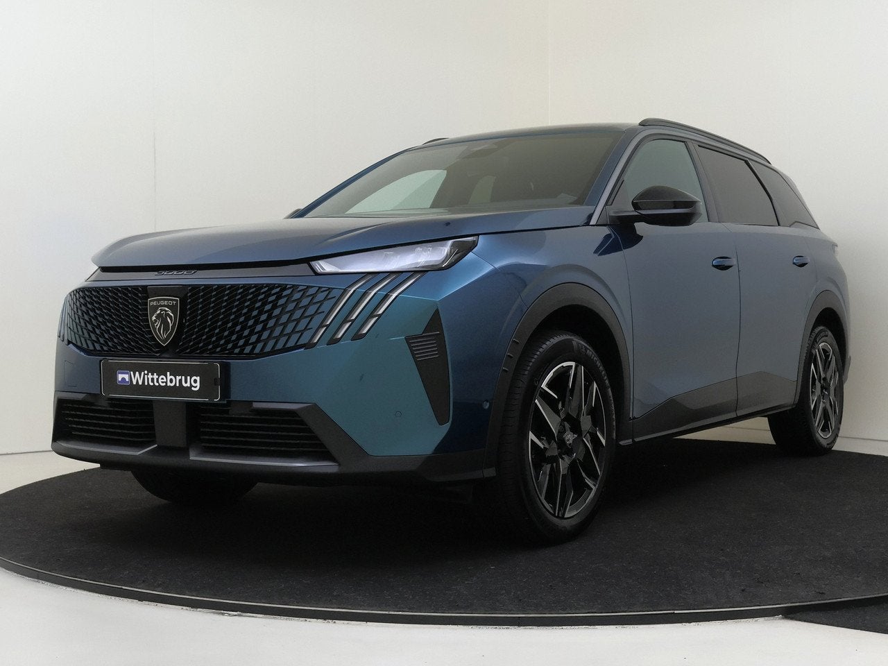 Peugeot 5008 1.2 Hybrid 145 Allure 7p (bj 2025, automaat), Auto's, Peugeot, Automaat, 145 pk, Gebruikt, 7 stoelen