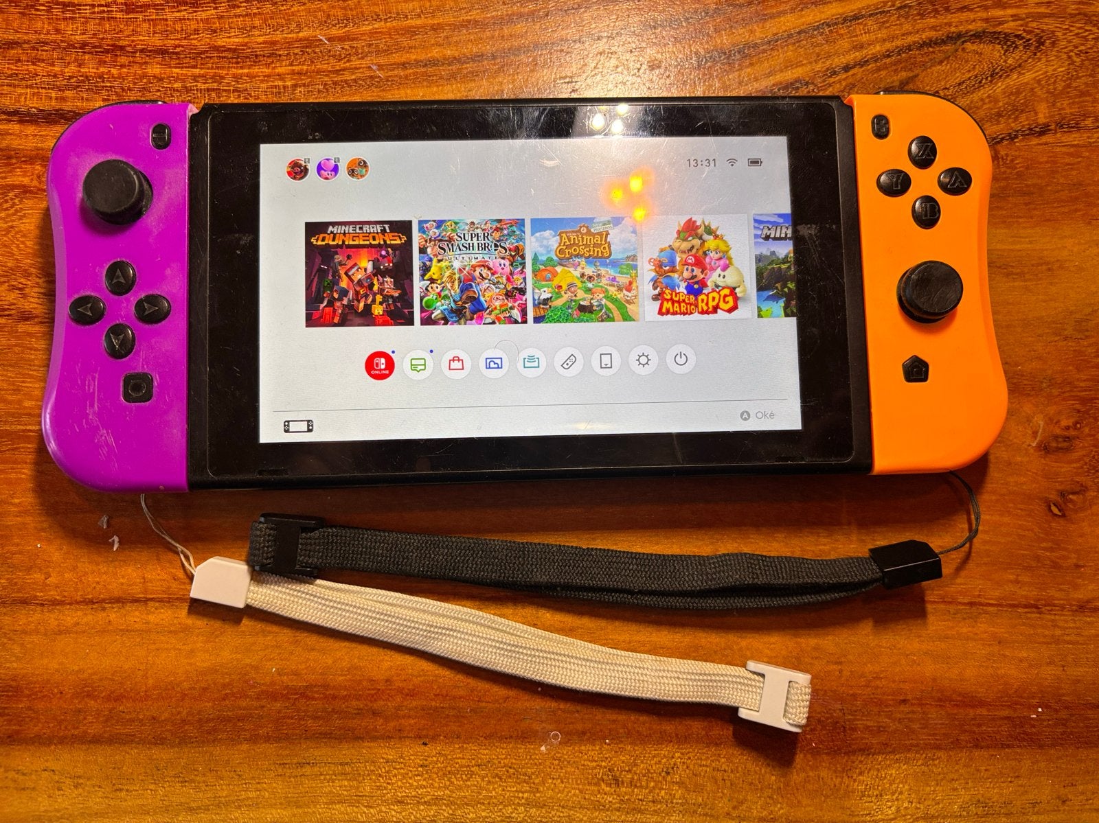 Nintendo Switch, Gebruikt, Met 2 controllers, Ophalen of Verzenden, Switch Original