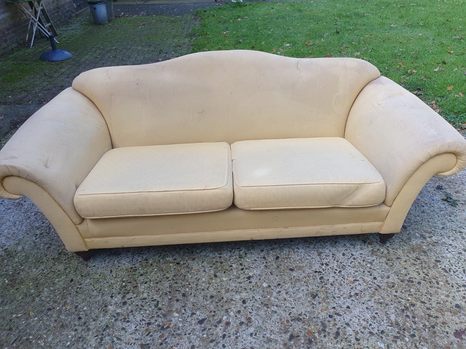 Engelse sofa, Ophalen, 75 tot 100 cm, Stof