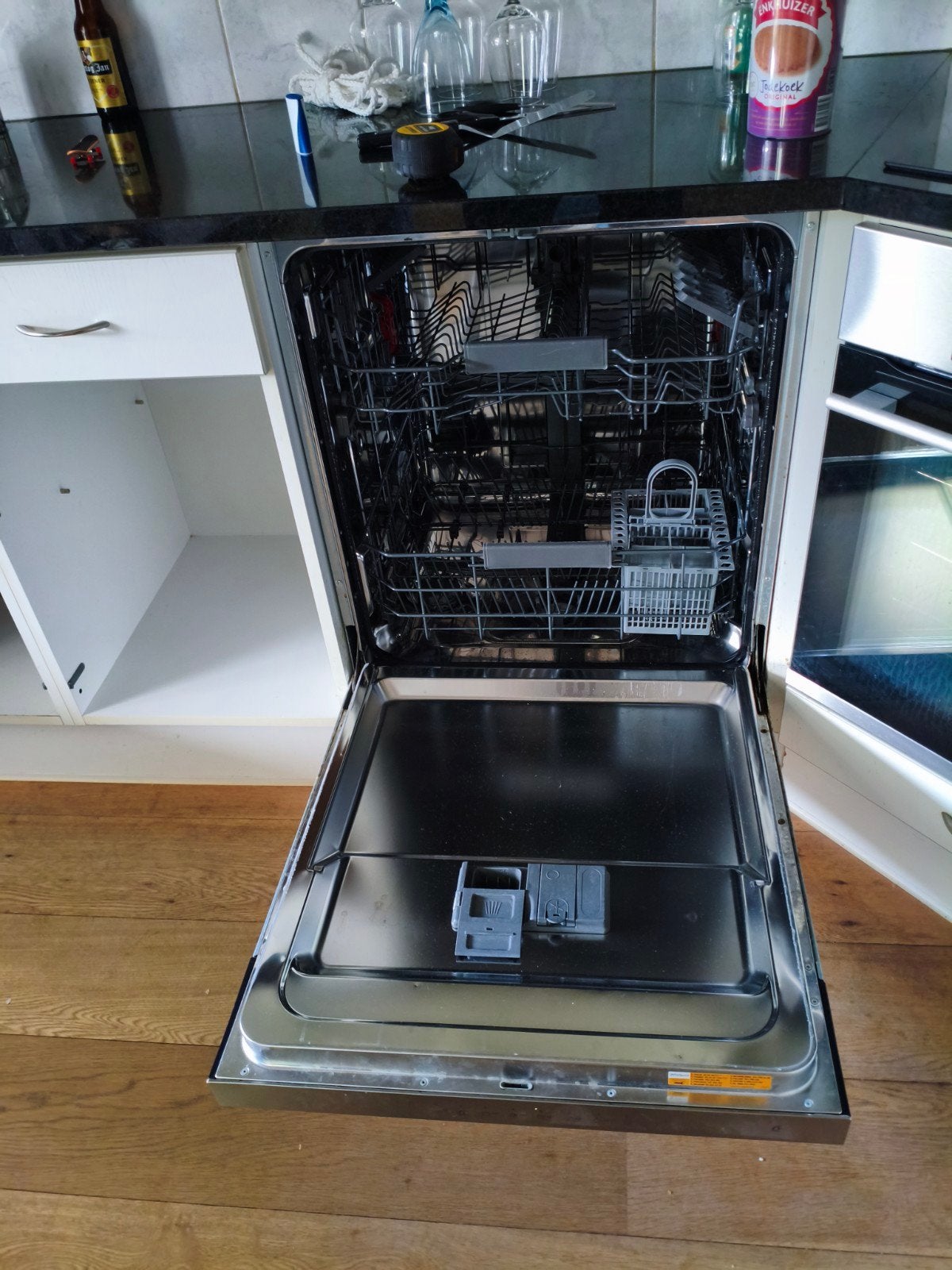 Whirlpool WBC 3C26X Vaatwasser - 3 jaar oud, werkt perfect, Ophalen, Gebruikt, Inbouw, 60 cm of meer
