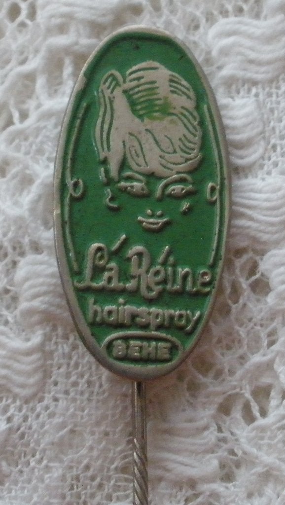 Oud speldje BEHE - Nijmegen Haarverzorgingprodukten, Ophalen of Verzenden, Zo goed als nieuw, Overige onderwerpen, Speldje of Pin