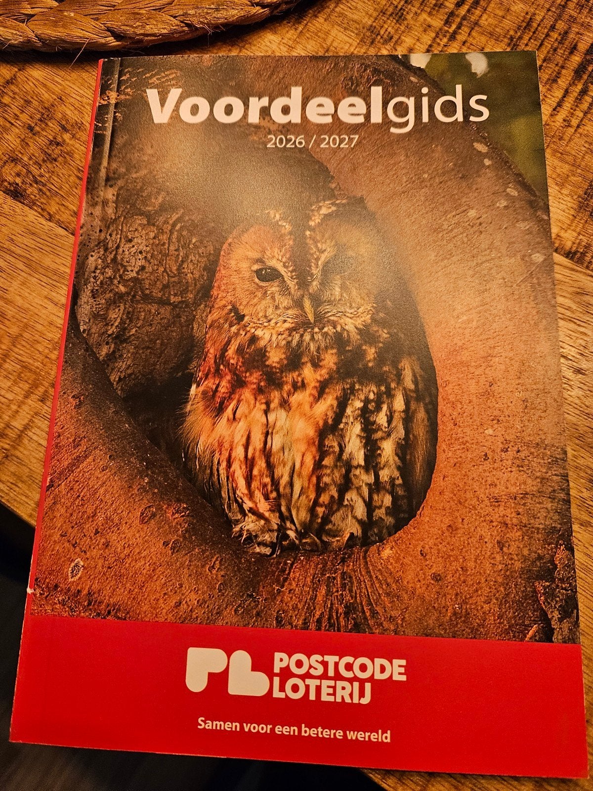 Postcode Loterij Voordeelgids 2026/2027, Boeken, Catalogussen en Folders, Zo goed als nieuw, Catalogus, Ophalen of Verzenden