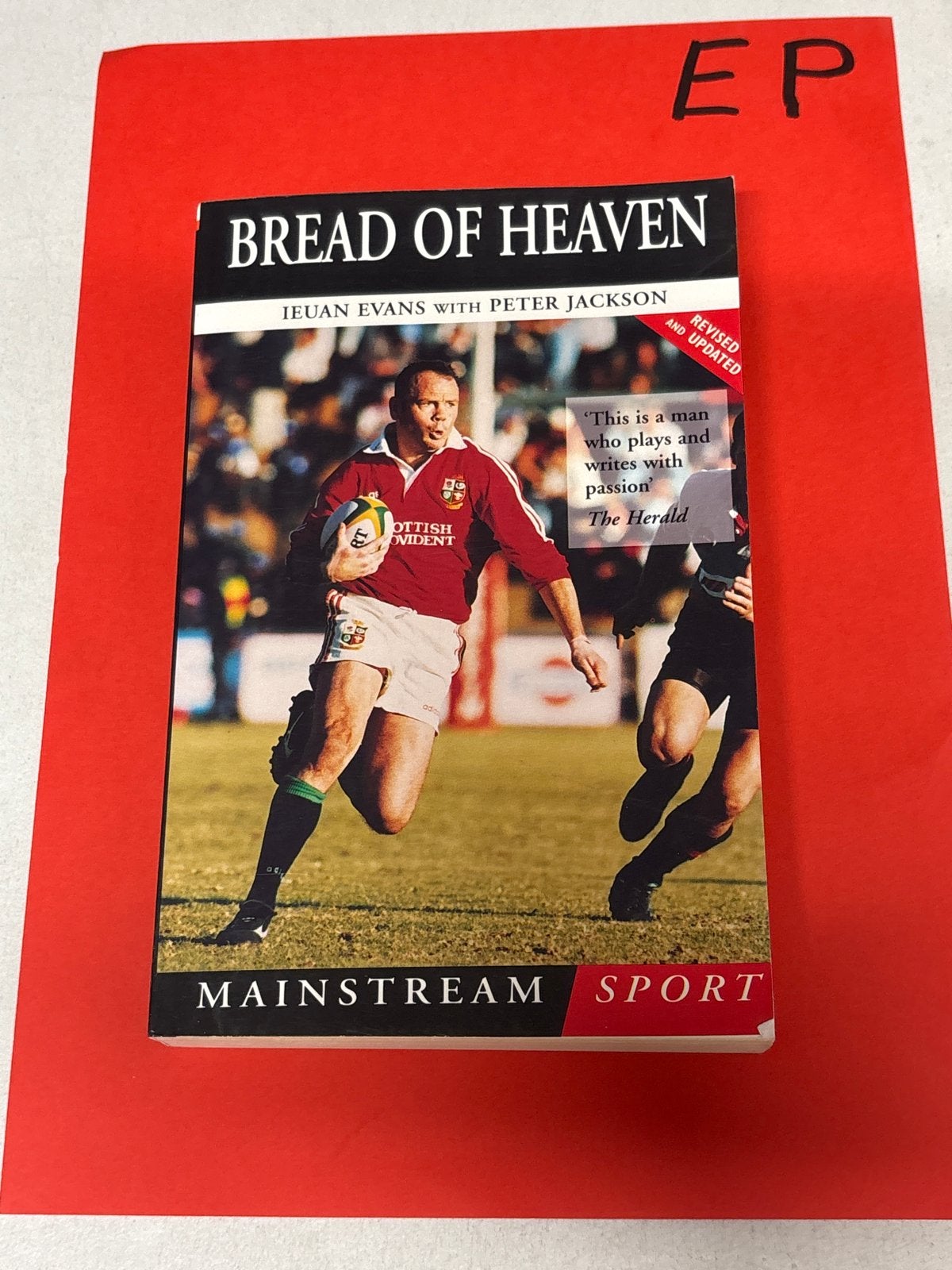 Bread of Heaven: Ieuan Evans met Peter Jackson, Boeken, Ophalen of Verzenden, Zo goed als nieuw, Balsport
