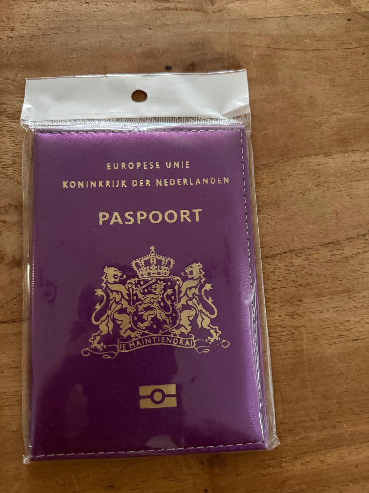 Paarse Paspoorthoesje Koninkrijk der Nederlanden, Ophalen of Verzenden, Nieuw