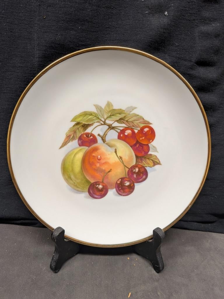 Vintage Bavaria Fruit Borden Set | Bareuther Waldsassen, Antiek en Kunst, Antiek | Servies los, Ophalen of Verzenden