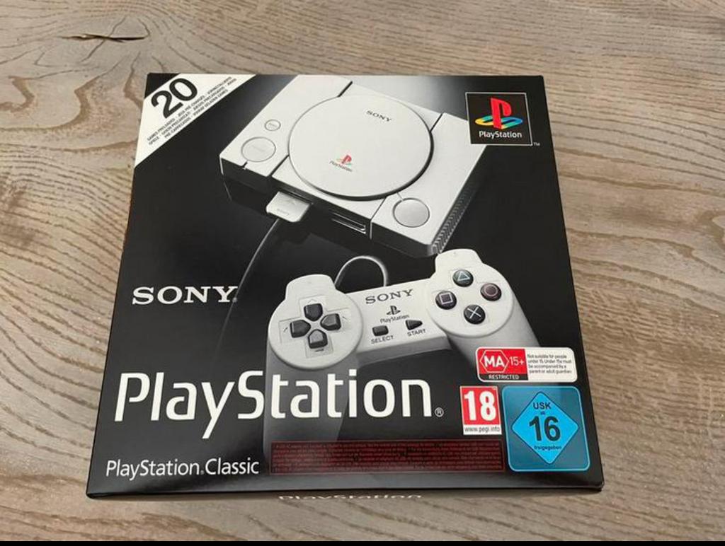 Playstation Classic Mini - Nieuw in doos, Spelcomputers en Games, Spelcomputers | Sony PlayStation 1, Ophalen of Verzenden, Nieuw