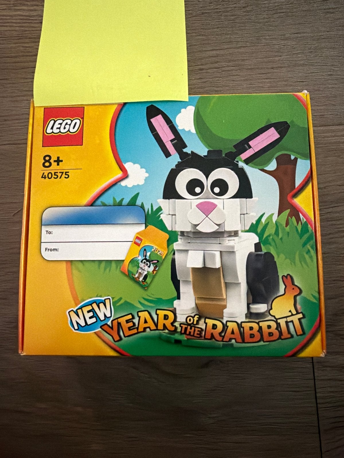 Lego 40575 Jaar van het Konijn - Compleet met boekje, Kinderen en Baby's, Lego, Ophalen of Verzenden, Zo goed als nieuw, Compleet