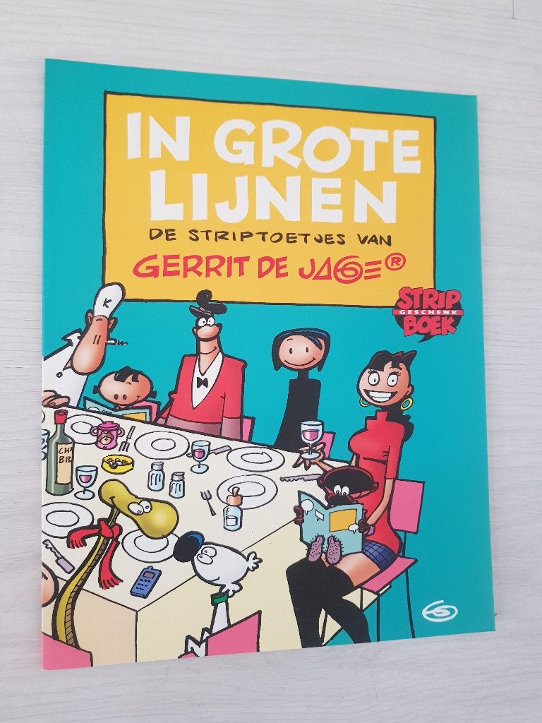 stripboekgeschenk, Boeken, Stripboeken, Gelezen, Gerrit de Jager, Eén stripboek, Ophalen of Verzenden