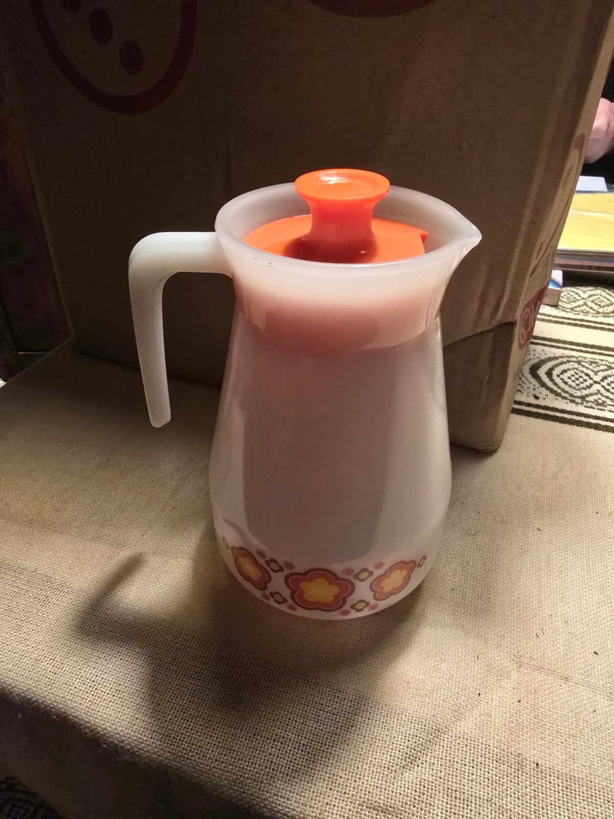 Vintage Jena-glas schenkkan/koffiepot Schott Mainz '70s, Ophalen of Verzenden