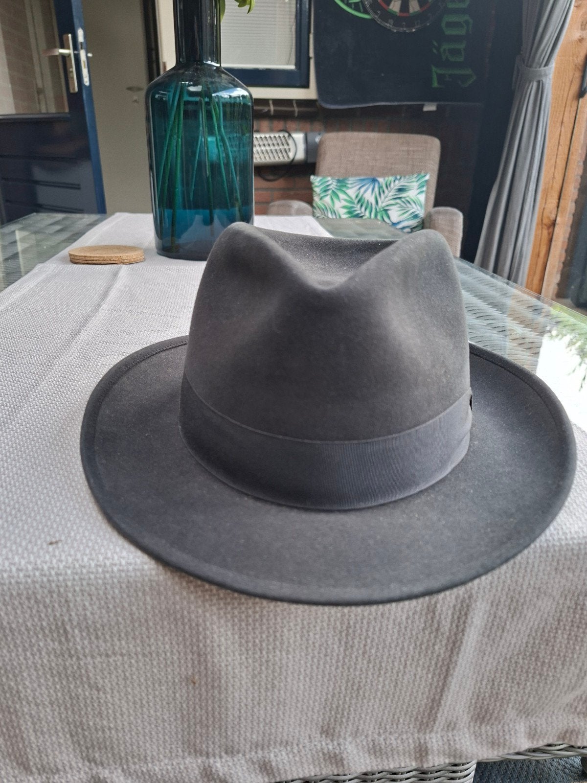 Fléchet fedora hoed, Verzenden, Hoed, Fléchet, 57 cm (M, 7⅛ inch) of minder