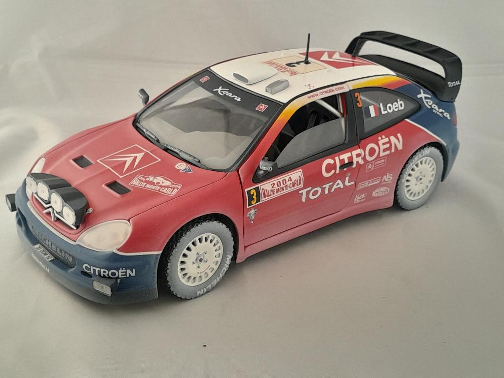 Citroën Xsara WRC 1:18 van Solido, Hobby en Vrije tijd, Modelauto's | 1:18, Ophalen of Verzenden, Zo goed als nieuw, Auto, Solido