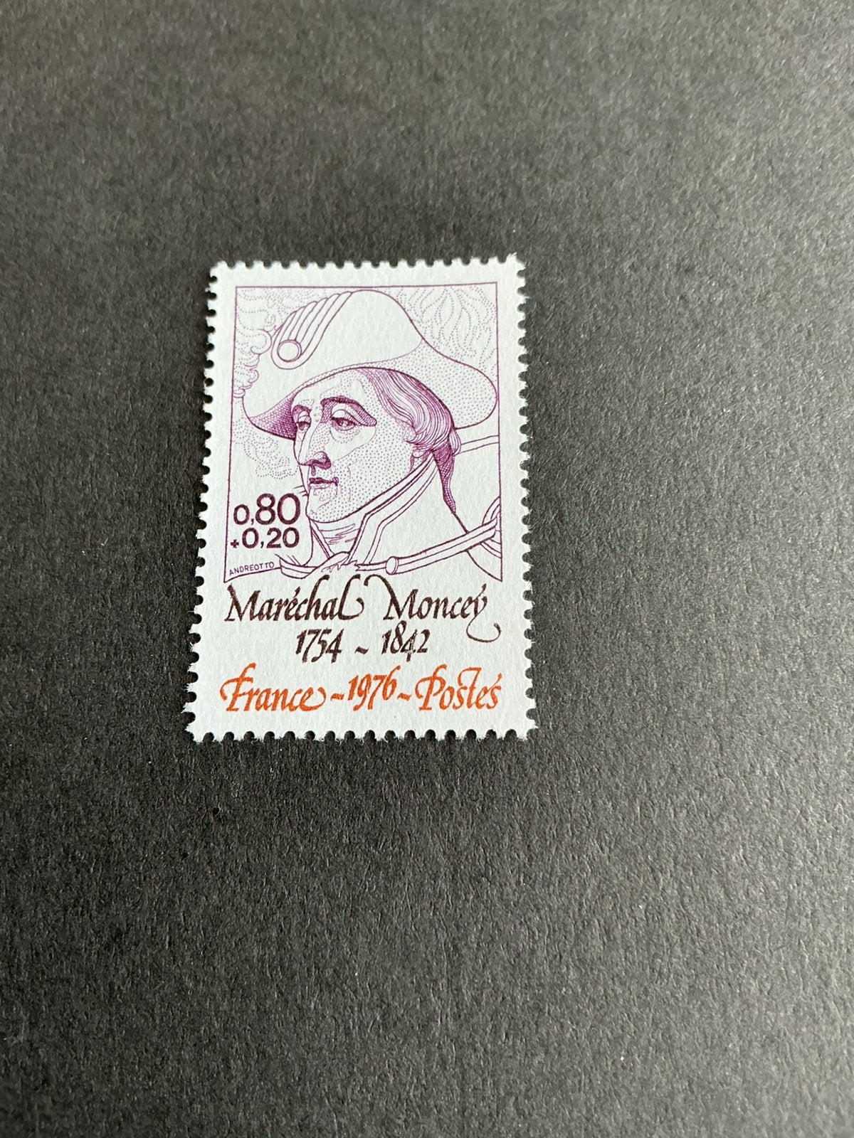 Frankrijk 1976: Marechal Moncey, Verzenden, Postfris