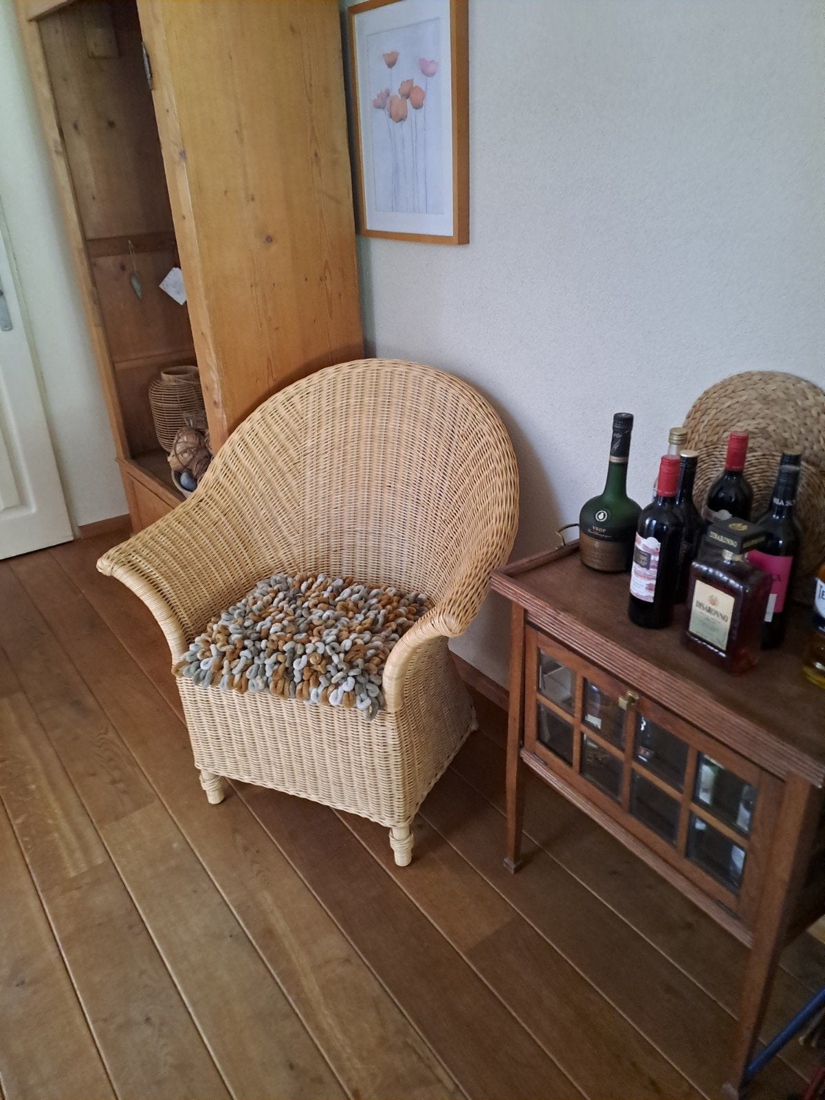 2 Rotan fauteuils zonder kussens, Ophalen, Gebruikt, Twee, Overige kleuren