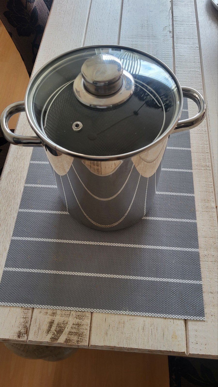Nieuw  Pastapan / Aspergepan met, Ophalen