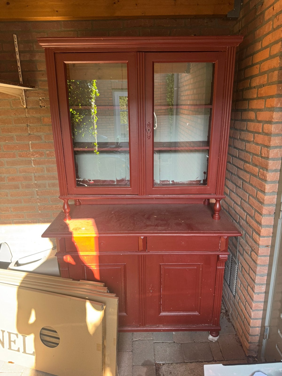 Opknap kast, Gebruikt, Schuur, Zonder ramen, Ophalen