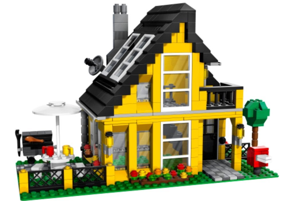 Lego Creator 4996 ( 3 in 1 ) set  strandhuis, Kinderen en Baby's, Compleet, Gebruikt, Lego, Ophalen of Verzenden
