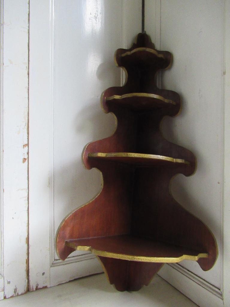 ~ oud hoekkastje, schap, bricbracbrocante ~, Antiek en Kunst, Ophalen of Verzenden