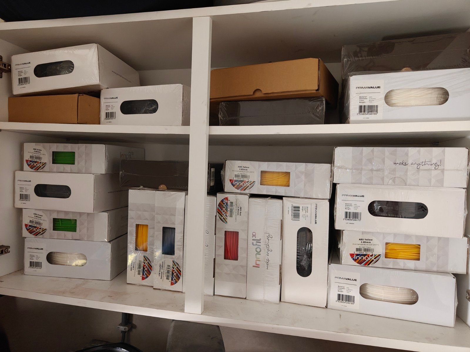 Filament 2,85mm 3d printer 23 rollen., Computers en Software, 3D-printerbenodigheden, Nieuw, Ophalen of Verzenden