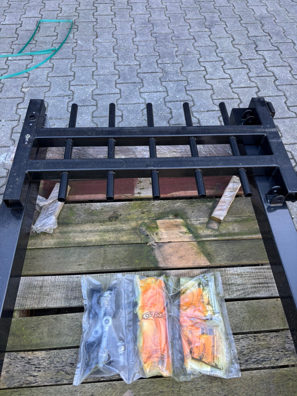 Tuinpoort (doorsteekspijl) 100 x 50 centimeter, Zwart!, Ophalen, S, Minder dan 100 cm, 100 tot 150 cm