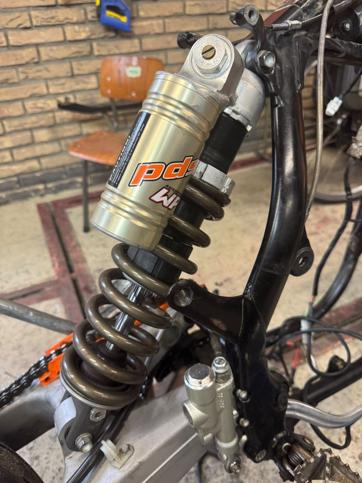 Ktm 525 (2005) achter schokdemper supermoto., Ophalen of Verzenden, Gebruikt