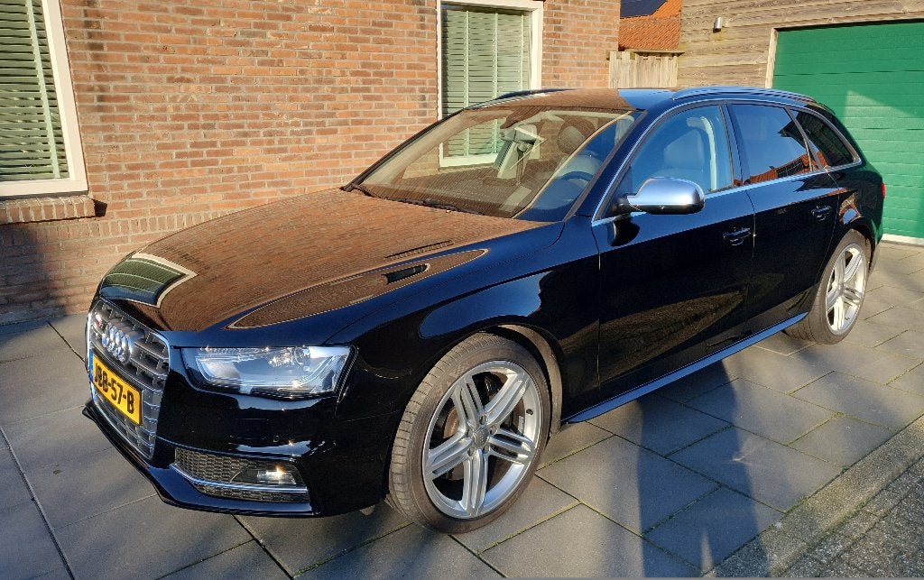Audi S4 Avant 3.0 Tfsi 245KW Quattro AUT Pro line 2014 Zwart, Auto's, Audi, Automaat, Euro 5, Zwart, 2995 cc
