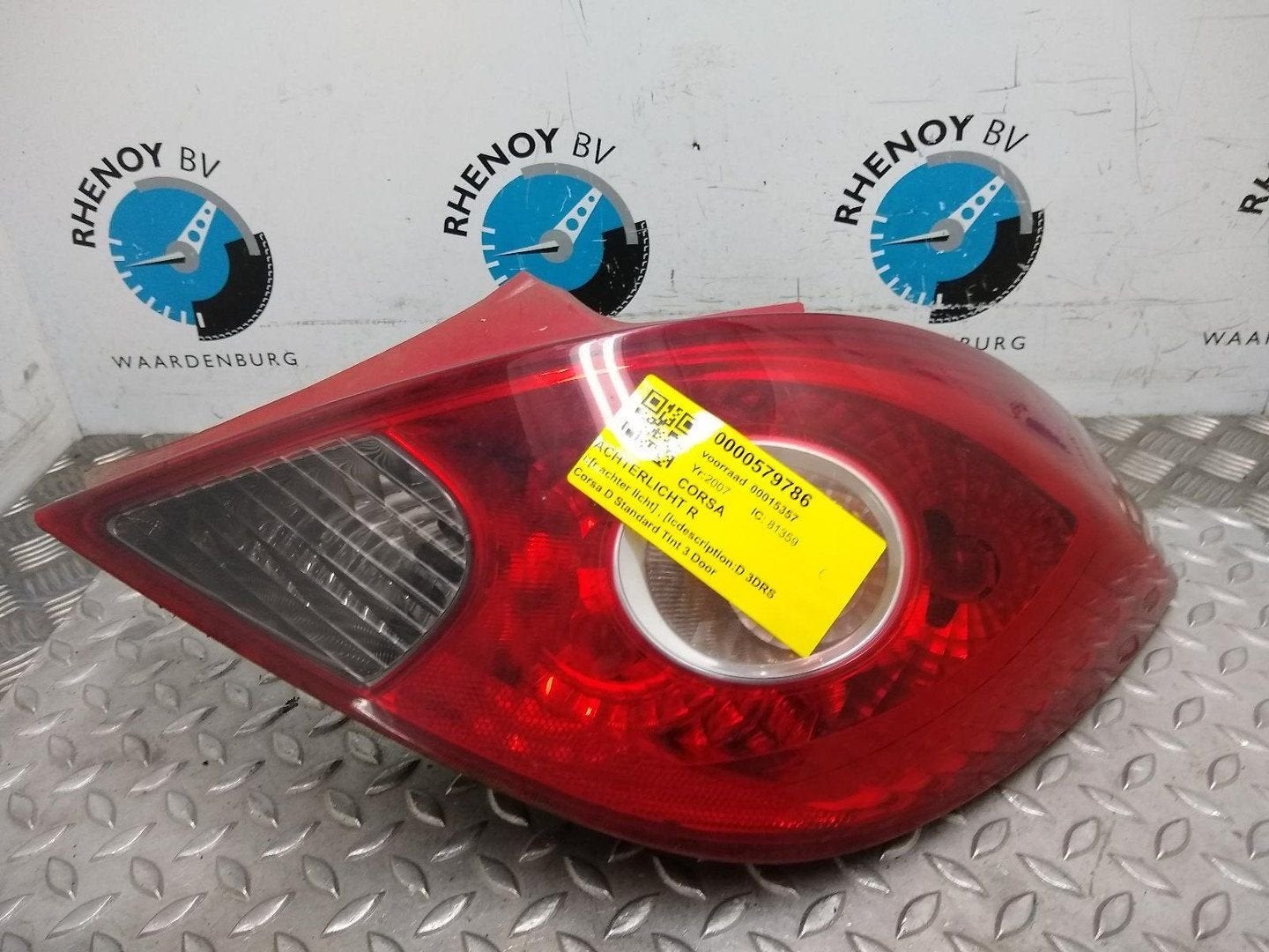 OPEL CORSA 1.2-16V Essentia  ACHTERLICHT R 2007, Auto-onderdelen, Verlichting, Gebruikt, ARN erkend, Stiba lid, Erkend duurzaam