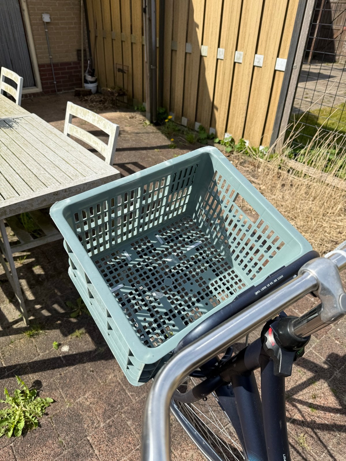 Cortina Transportfiets met krat - Damesfiets, Fietsen en Brommers, Fietsen | Dames | Damesfietsen, Terugtraprem, Gebruikt, Versnellingen