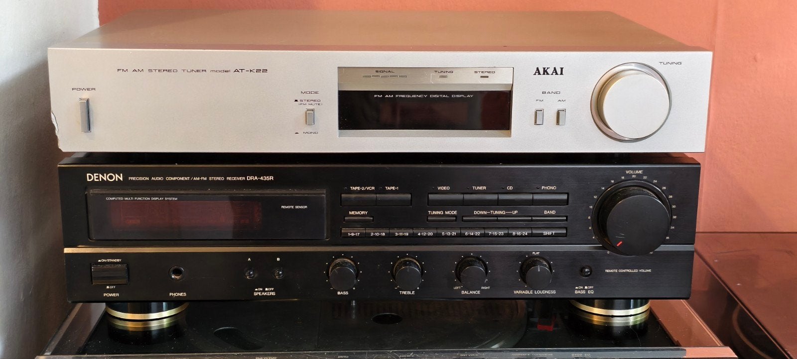 Receiver en  Tuner, Gebruikt, Denon, Tuner of Radio, Losse componenten