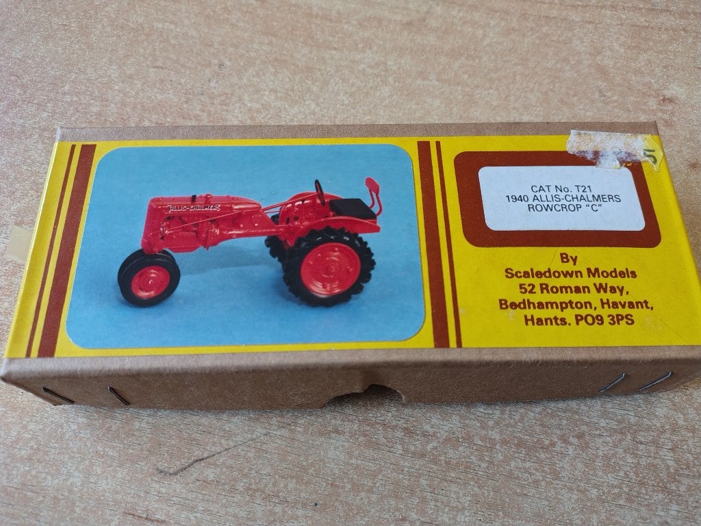 Scaledown models T21 allis chalmers c rowcrop, Ophalen of Verzenden, Nieuw, Tractor of Landbouw, Overige merken